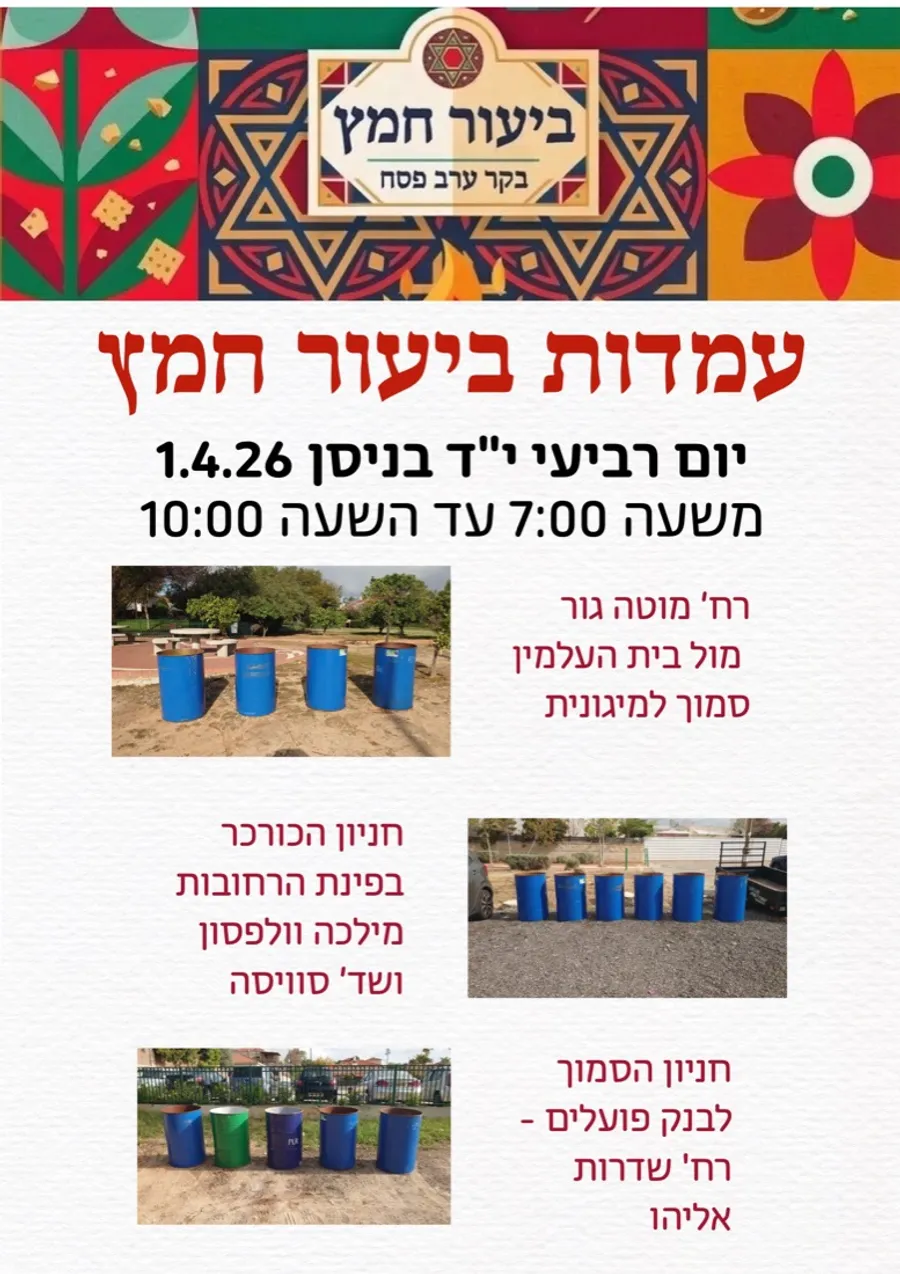 Pesach guide, 5786 — Shafir Religious Council, page 4