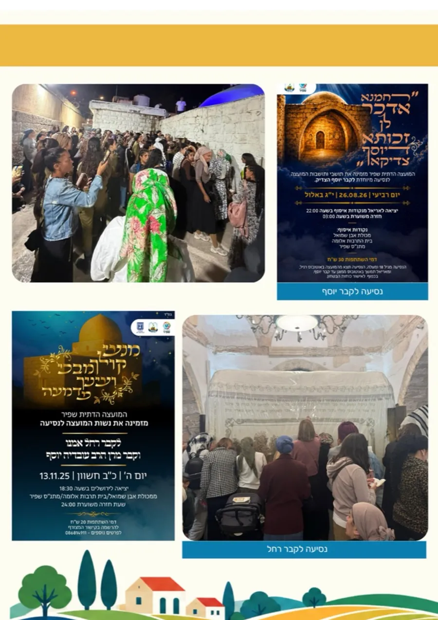 Shafir Religious Council newsletter, 5787 — year in review, page 19