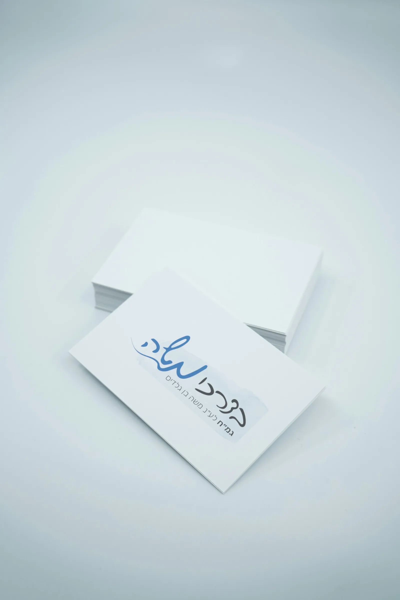 Bedarkei Moshe logo on a real mockup